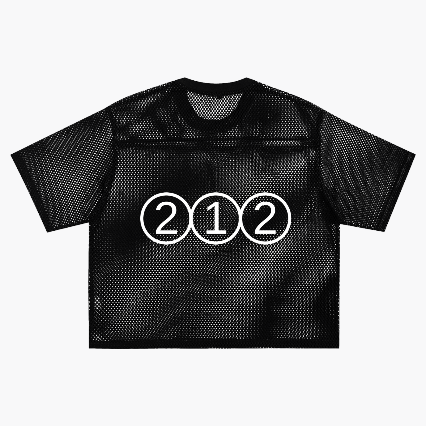 See-through Boxy Net T-Shirt