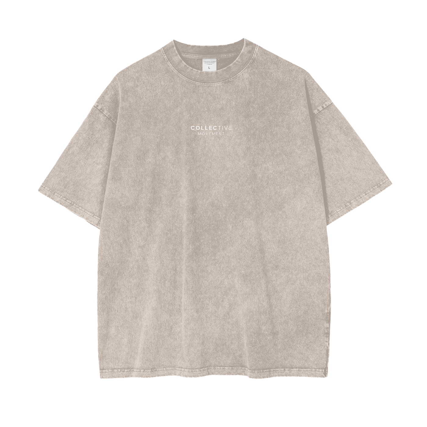 Collective Oversized Snow Washed T-Shirt