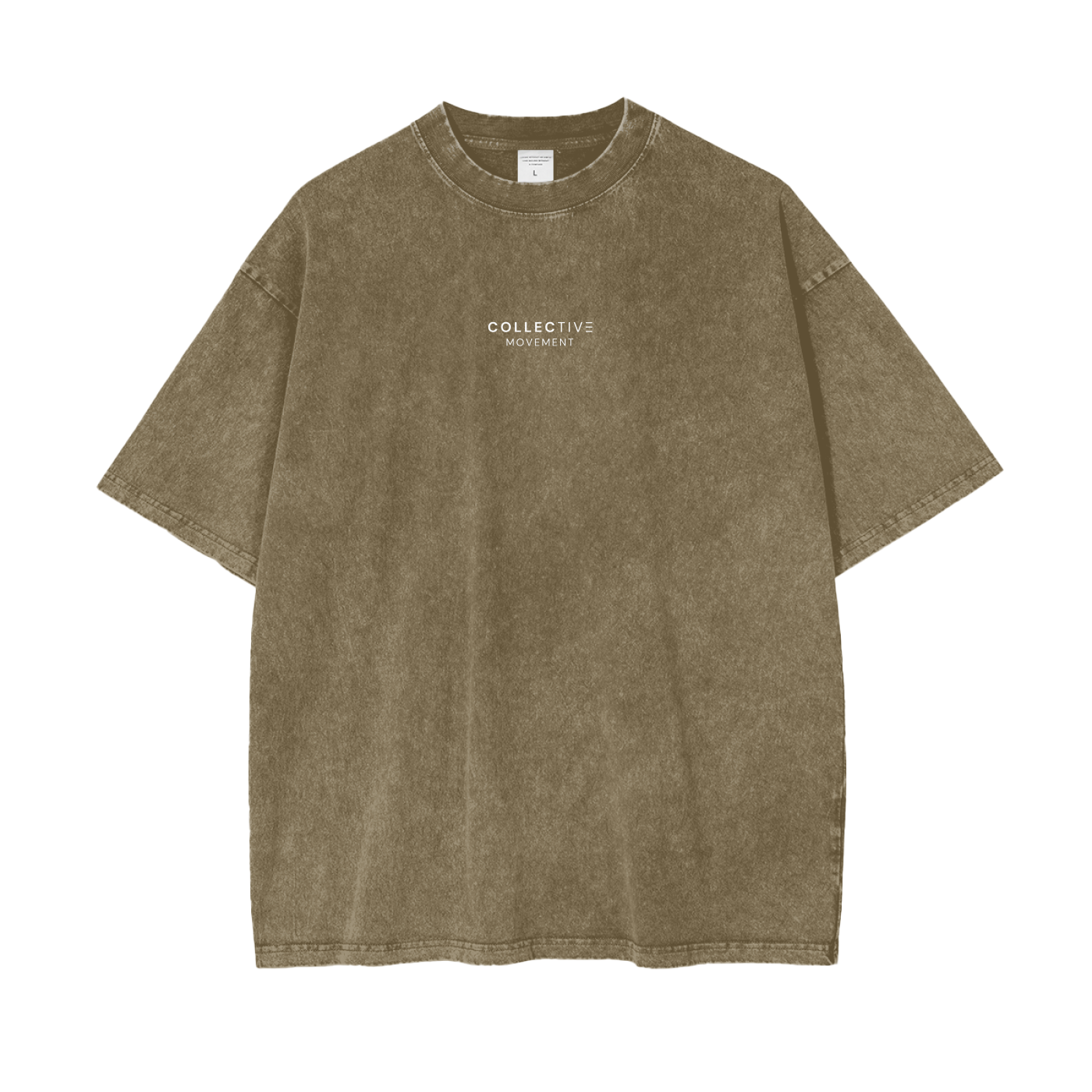 Collective Oversized Snow Washed T-Shirt