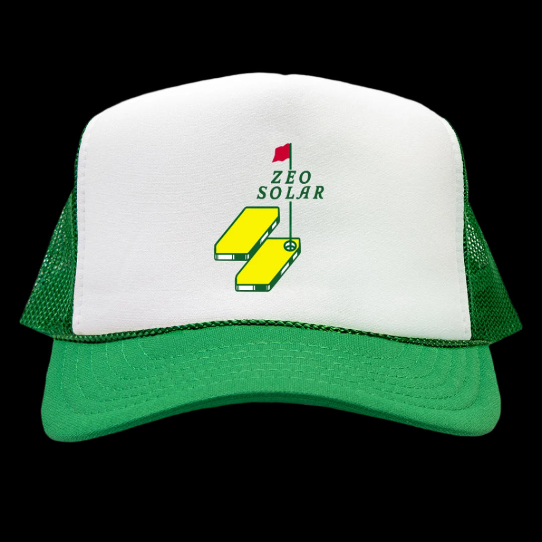 Zeo Golf Embroidered Trucker