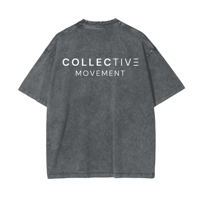Collective Oversized Snow Washed T-Shirt