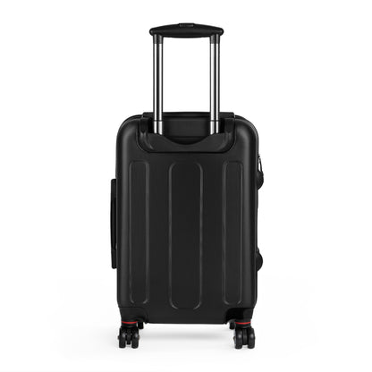 Maser Black Hardshell Suitcase - Stylish Travel Luggage for Adventurers