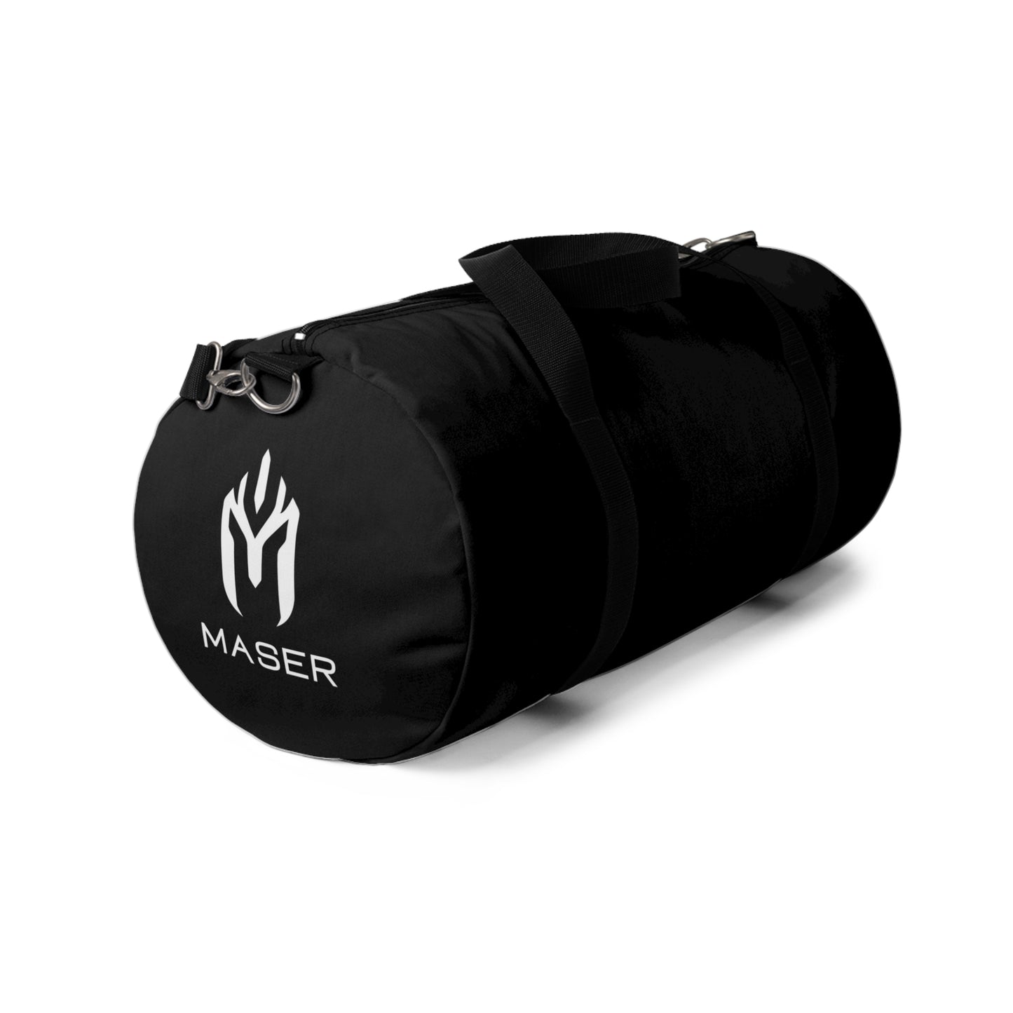 Versatile Black Duffel Bag for Gym, Travel & Daily Use
