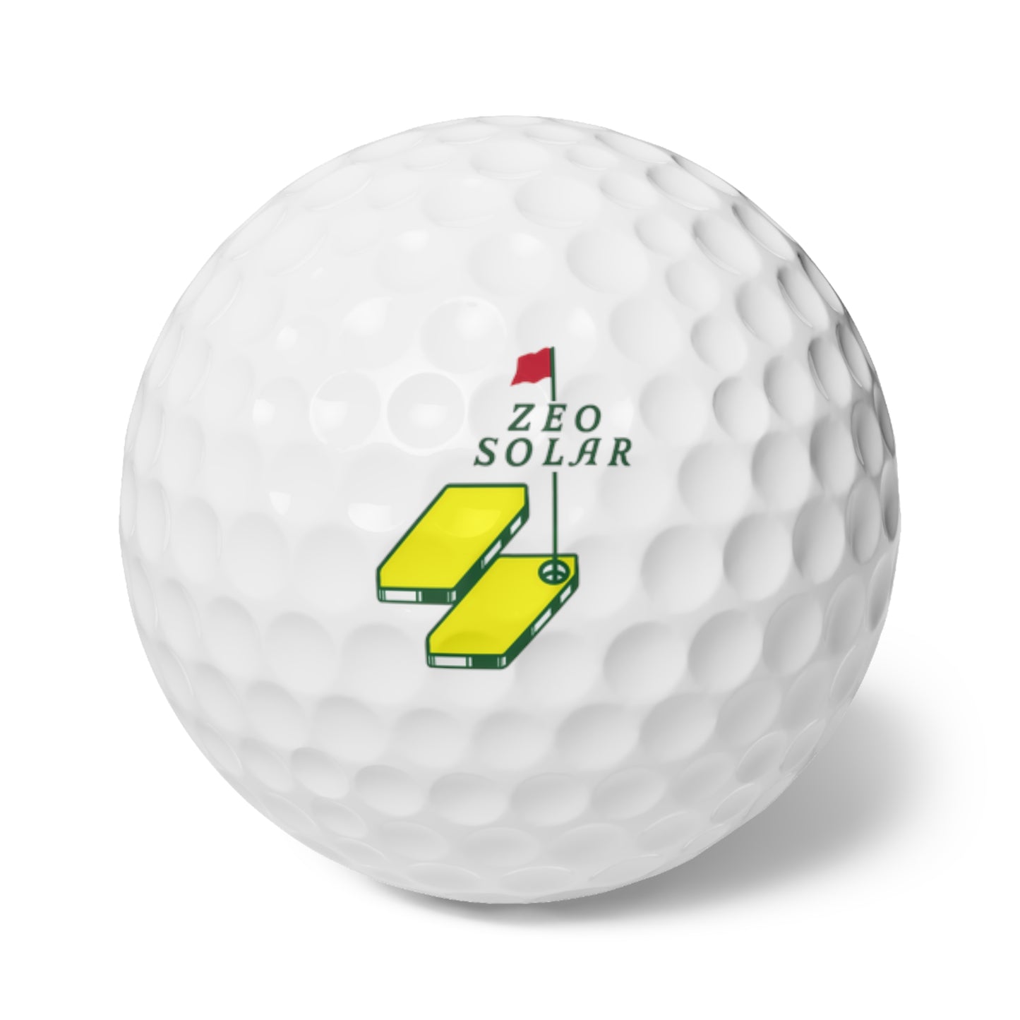 Zeo Solar Golf Balls - 6 Pack