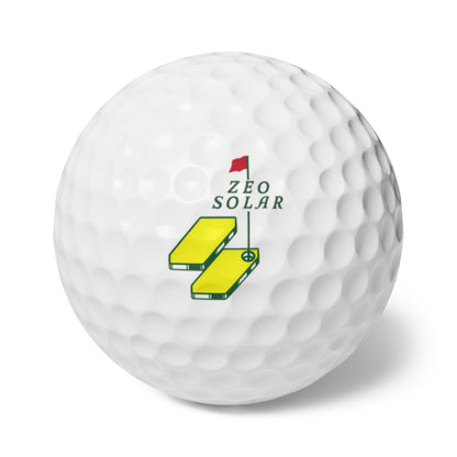 Zeo Solar Golf Balls - 6 Pack