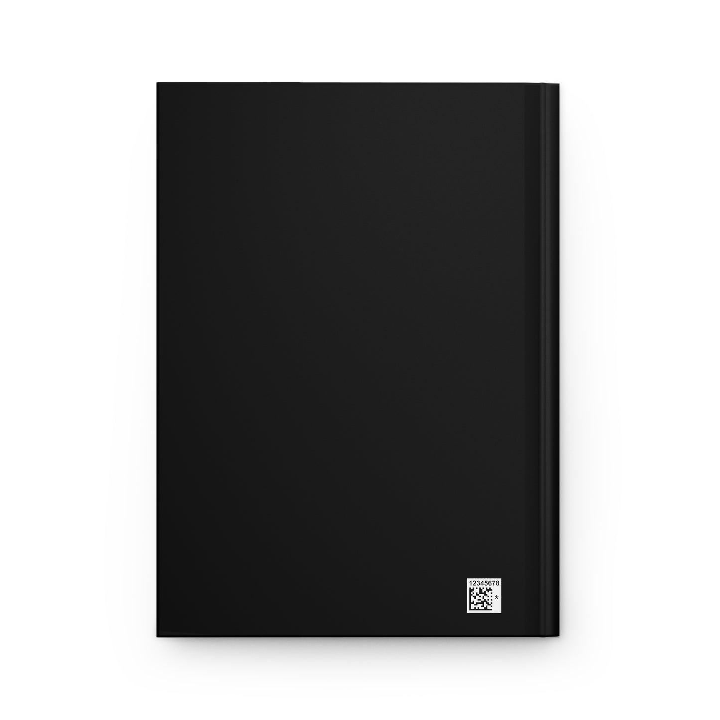 Pinnacle Nation Hardcover Journal — Black Matte Drip Logo Notebook