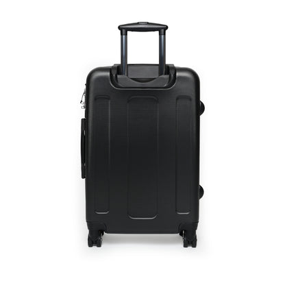 Maser Black Hardshell Suitcase - Stylish Travel Luggage for Adventurers