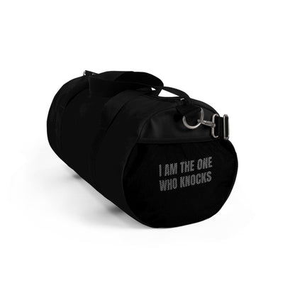 Versatile Black Duffel Bag for Gym, Travel & Daily Use