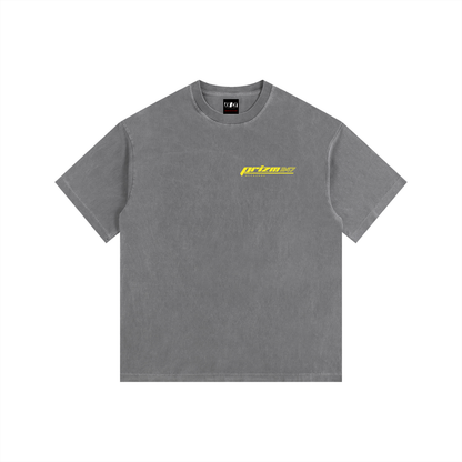Vintage Washed Oversized Cotton T-Shirt