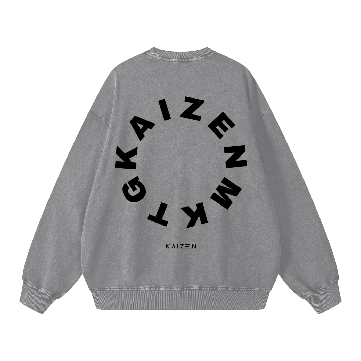 Snow Washed Oversized Sweatshirt