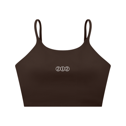 Spaghetti Strap Yoga Sports Bra