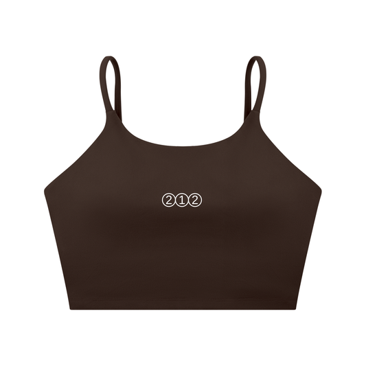 Spaghetti Strap Yoga Sports Bra