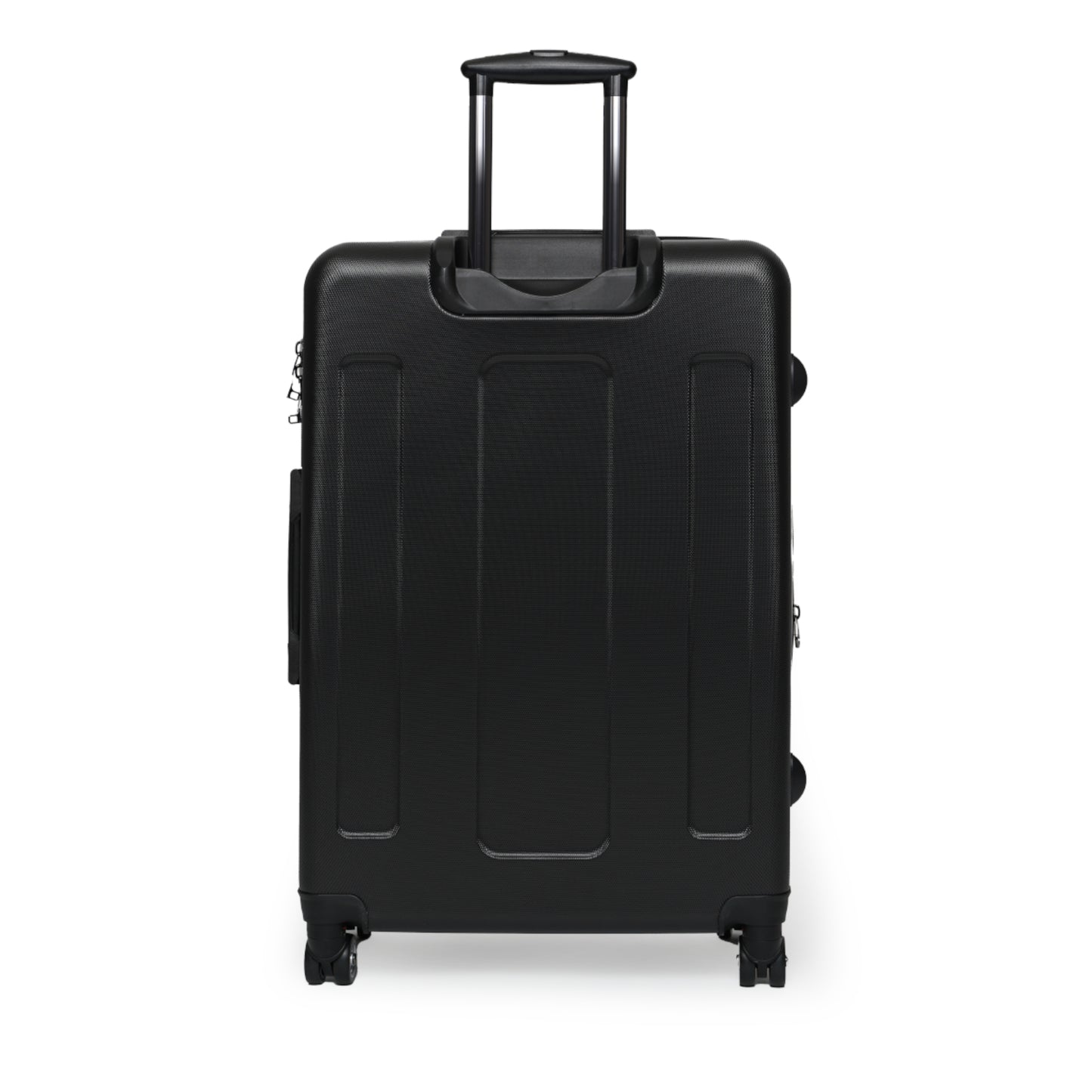 Maser Black Hardshell Suitcase - Stylish Travel Luggage for Adventurers