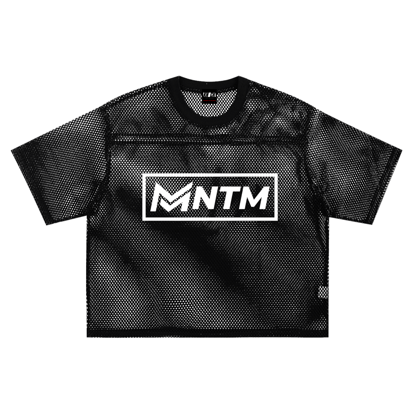 See-through Boxy Net T-Shirt
