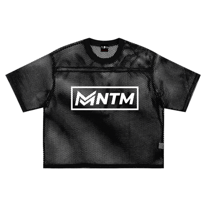 See-through Boxy Net T-Shirt