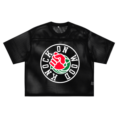 Create Your Own Luck Boxy Net T-shirt