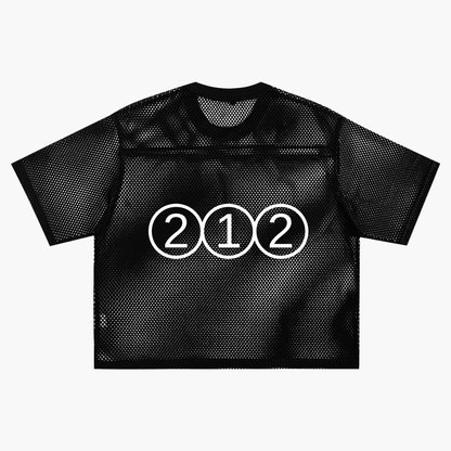 See-through Boxy Net T-Shirt