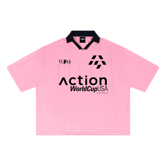 Striped Boxy Soccer Jersey