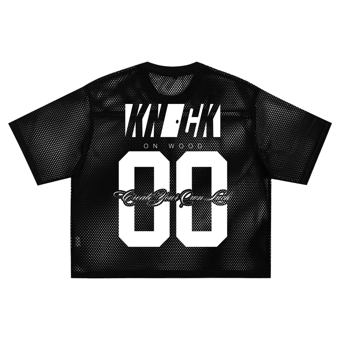 Create Your Own Luck Boxy Net T-shirt