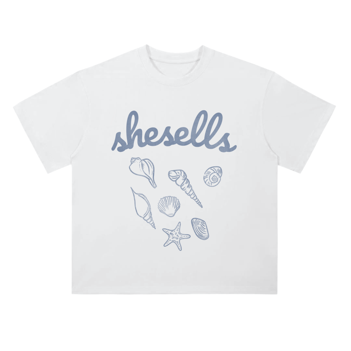 Drop Shoulder T-Shirt - 300 GSM