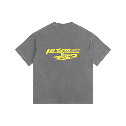 Vintage Washed Oversized Cotton T-Shirt
