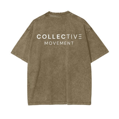 Collective Oversized Snow Washed T-Shirt