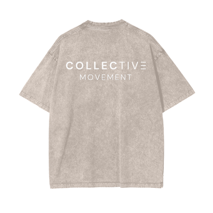 Collective Oversized Snow Washed T-Shirt